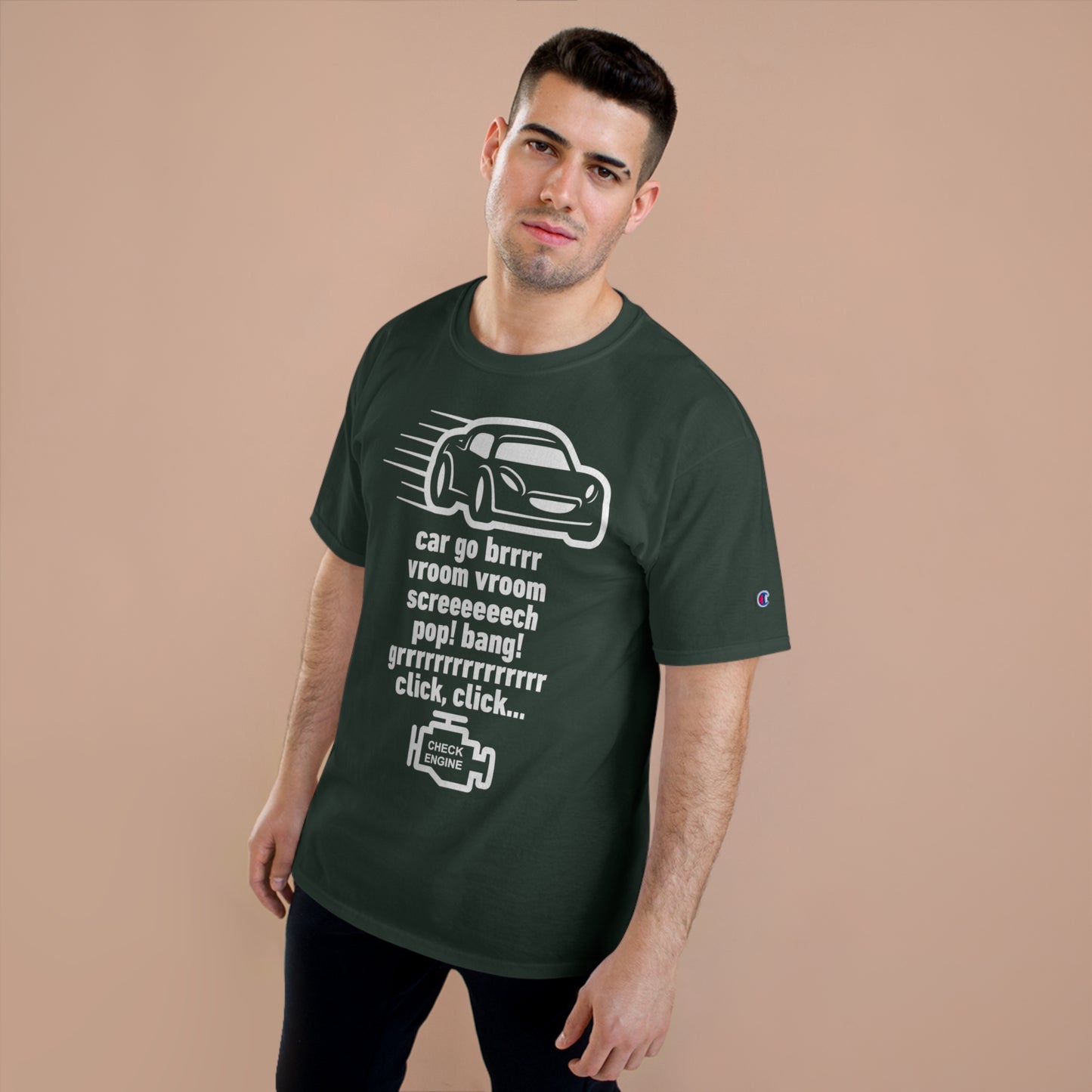 "Car Go Brrr" - Acceleramota x Champion Tee