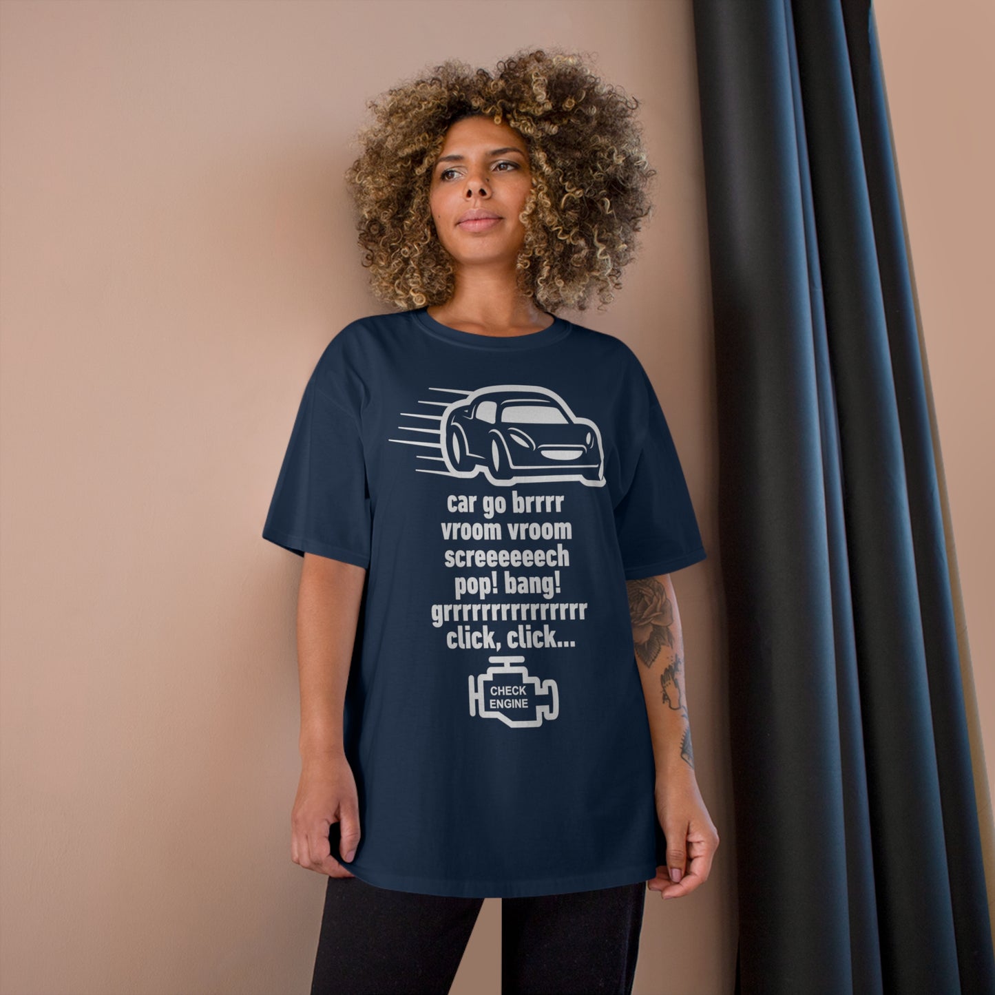 "Car Go Brrr" - Acceleramota x Champion Tee
