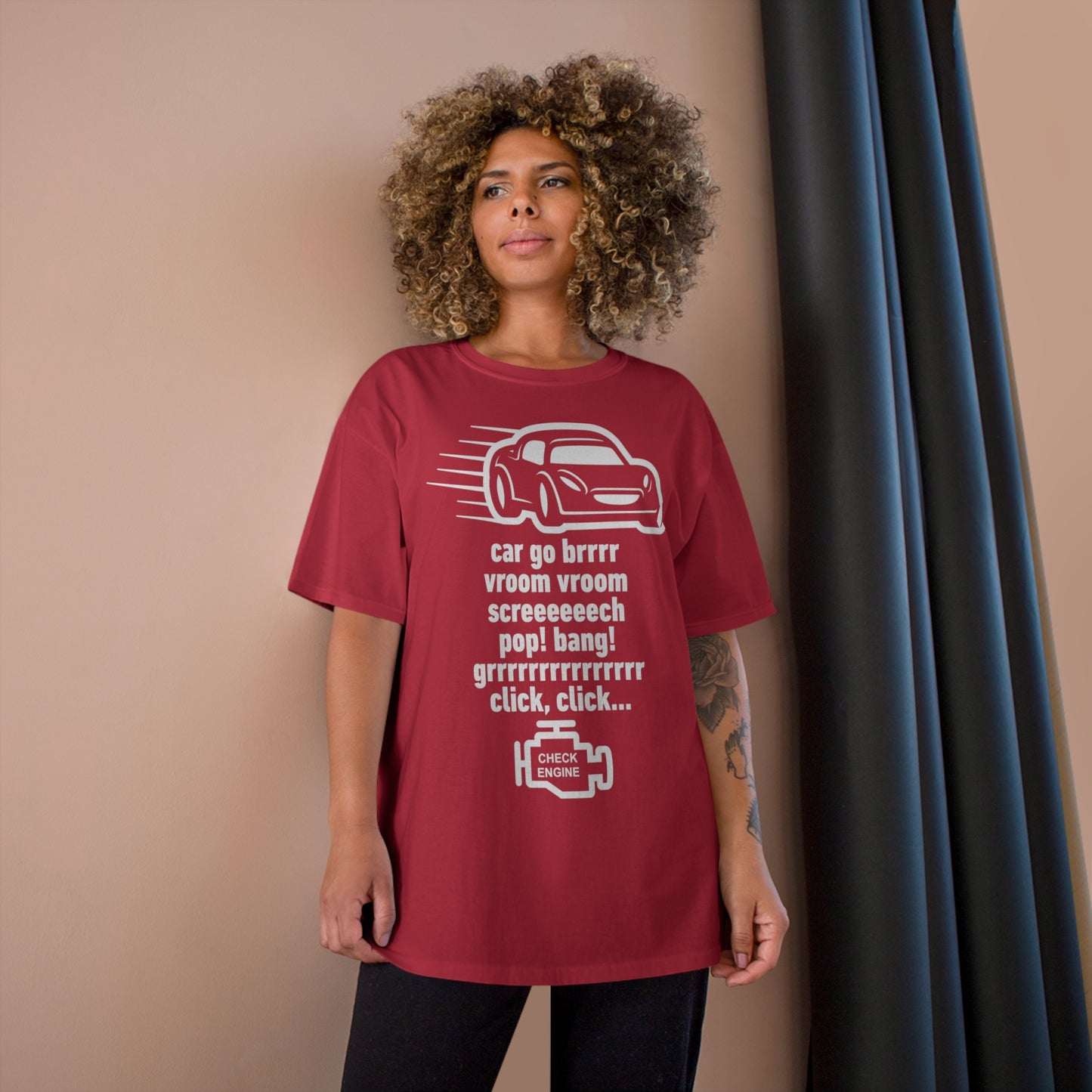 "Car Go Brrr" - Acceleramota x Champion Tee