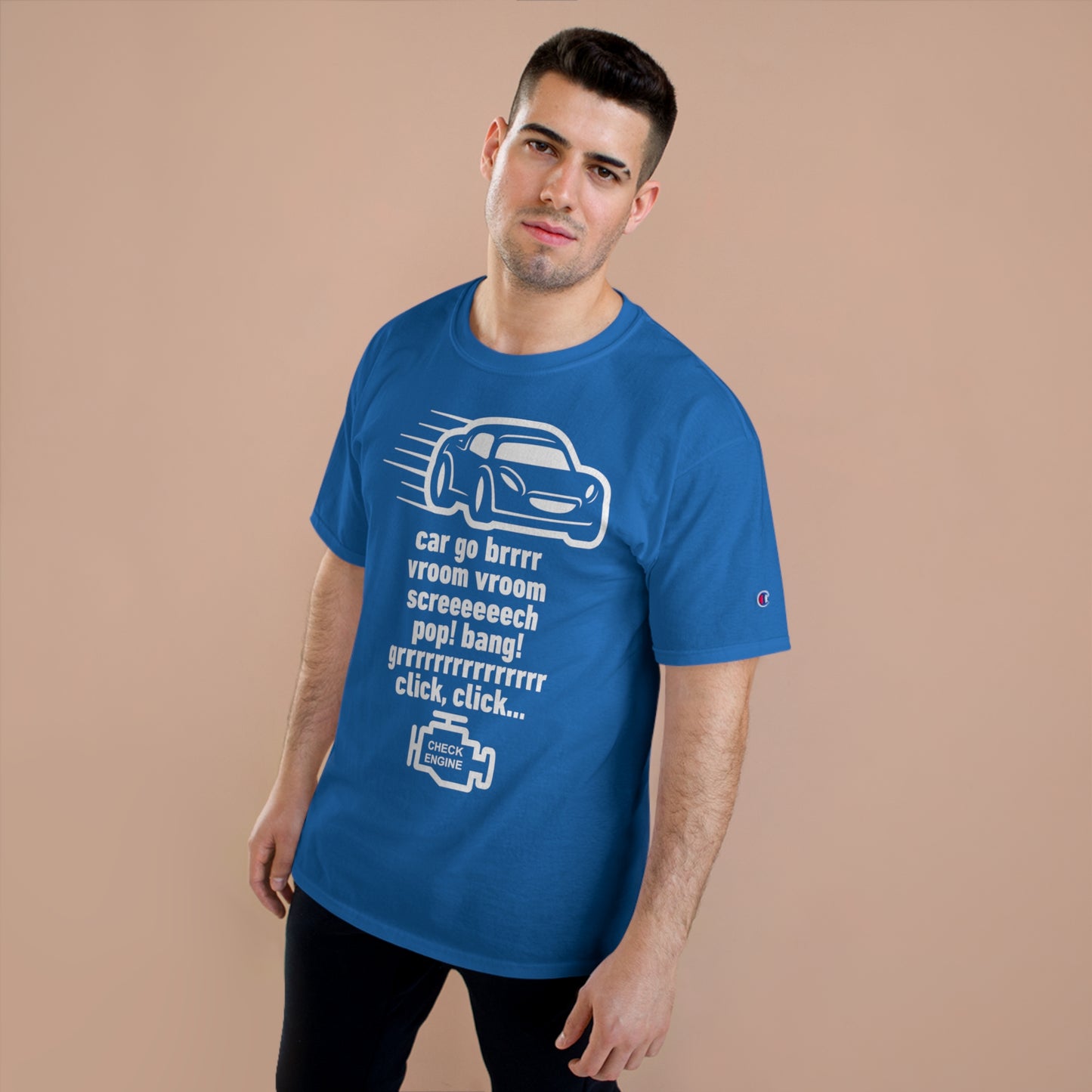 "Car Go Brrr" - Acceleramota x Champion Tee