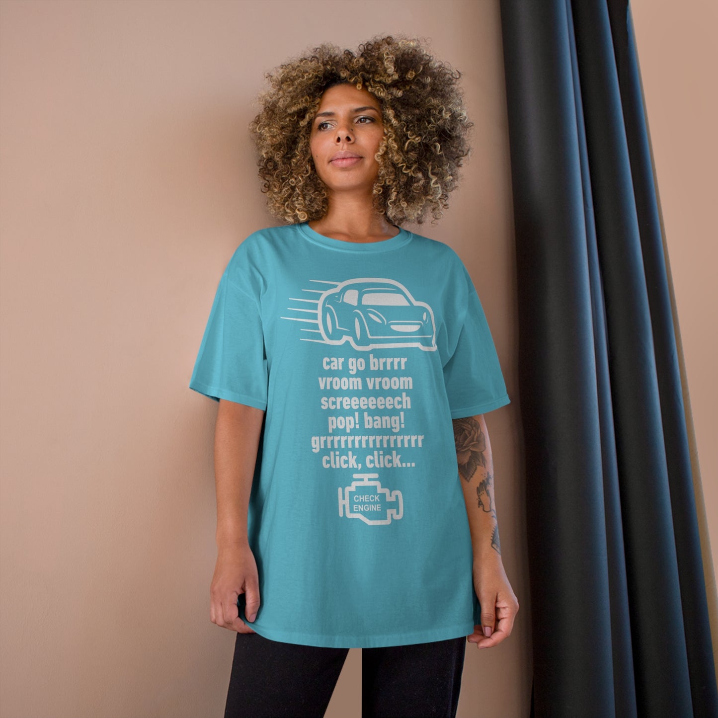 "Car Go Brrr" - Acceleramota x Champion Tee