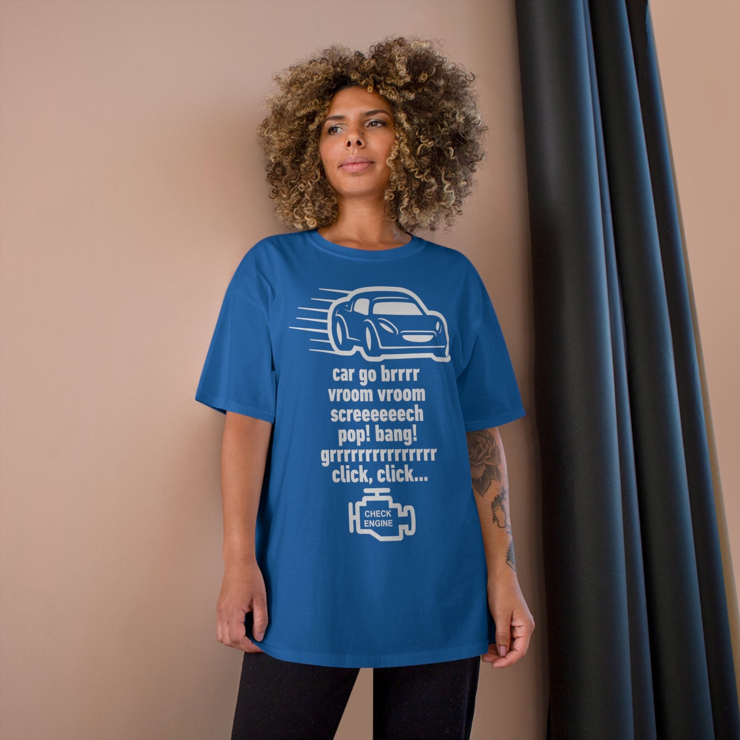 "Car Go Brrr" - Acceleramota x Champion Tee
