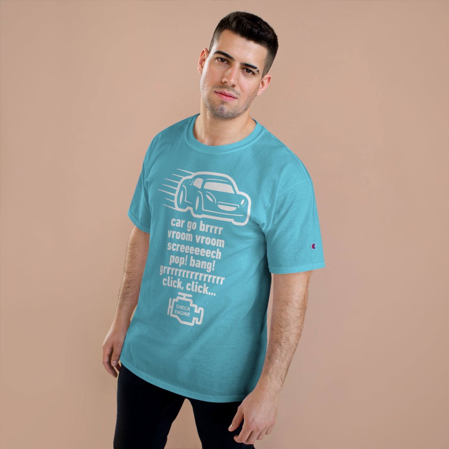 "Car Go Brrr" - Acceleramota x Champion Tee