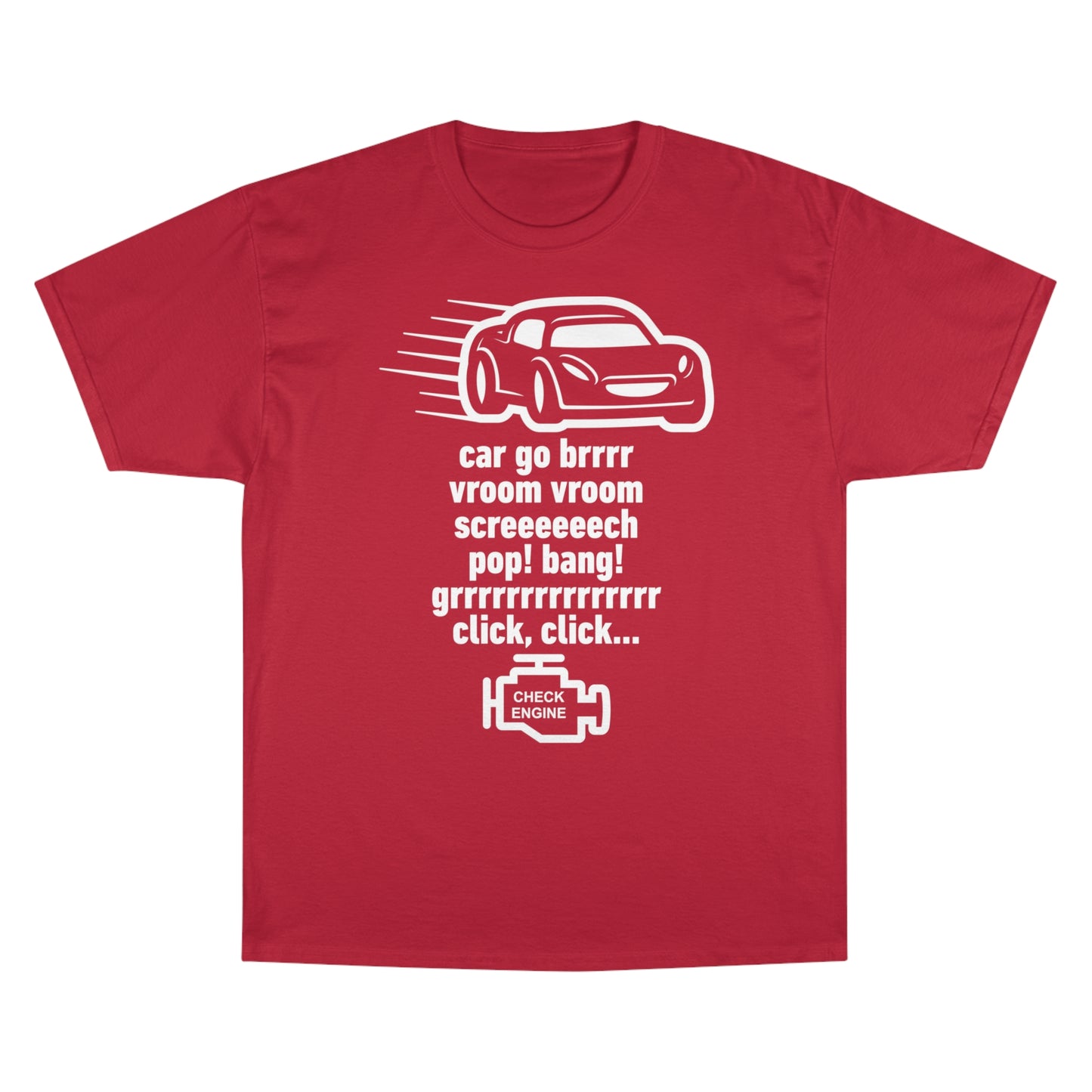 "Car Go Brrr" - Acceleramota x Champion Tee