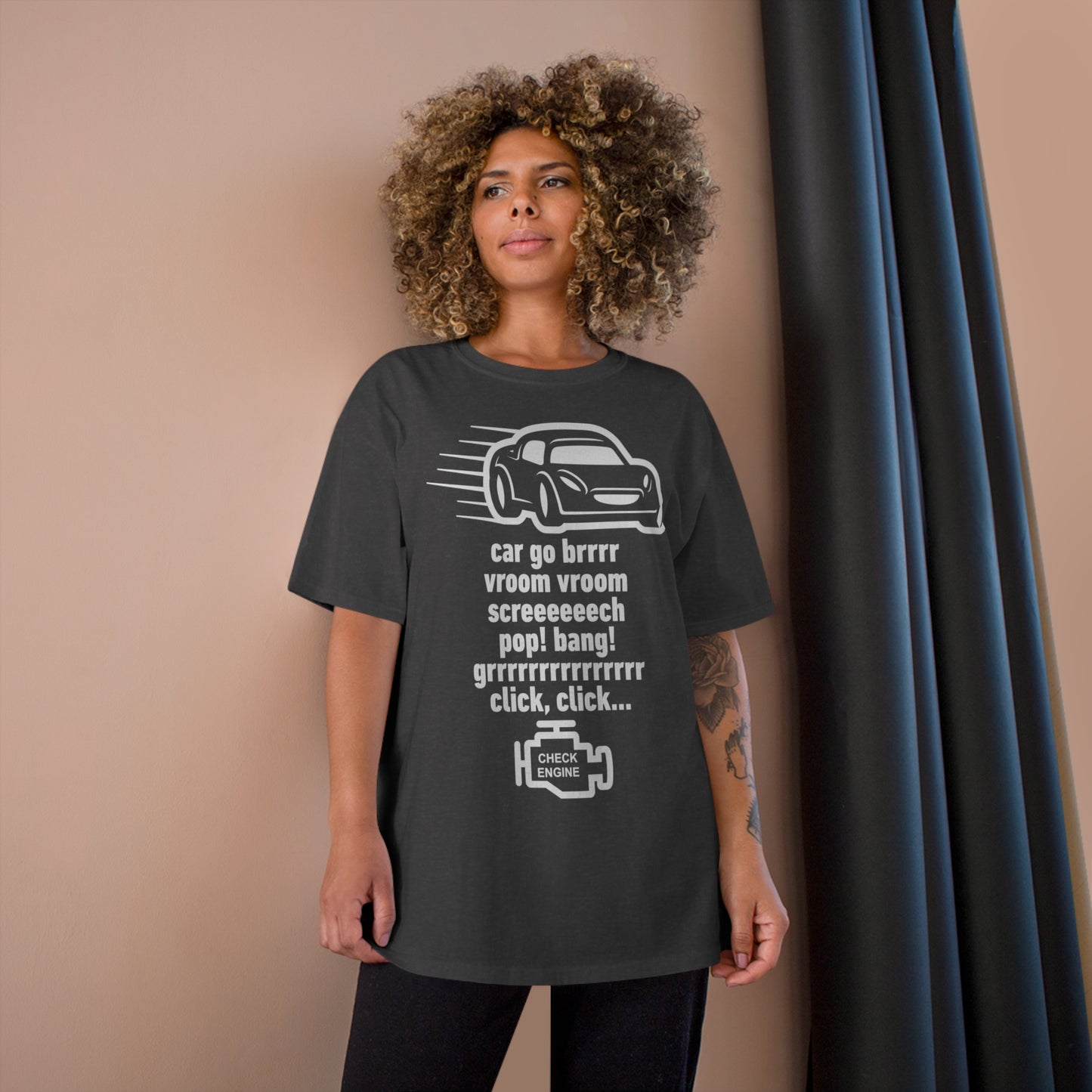 "Car Go Brrr" - Acceleramota x Champion Tee