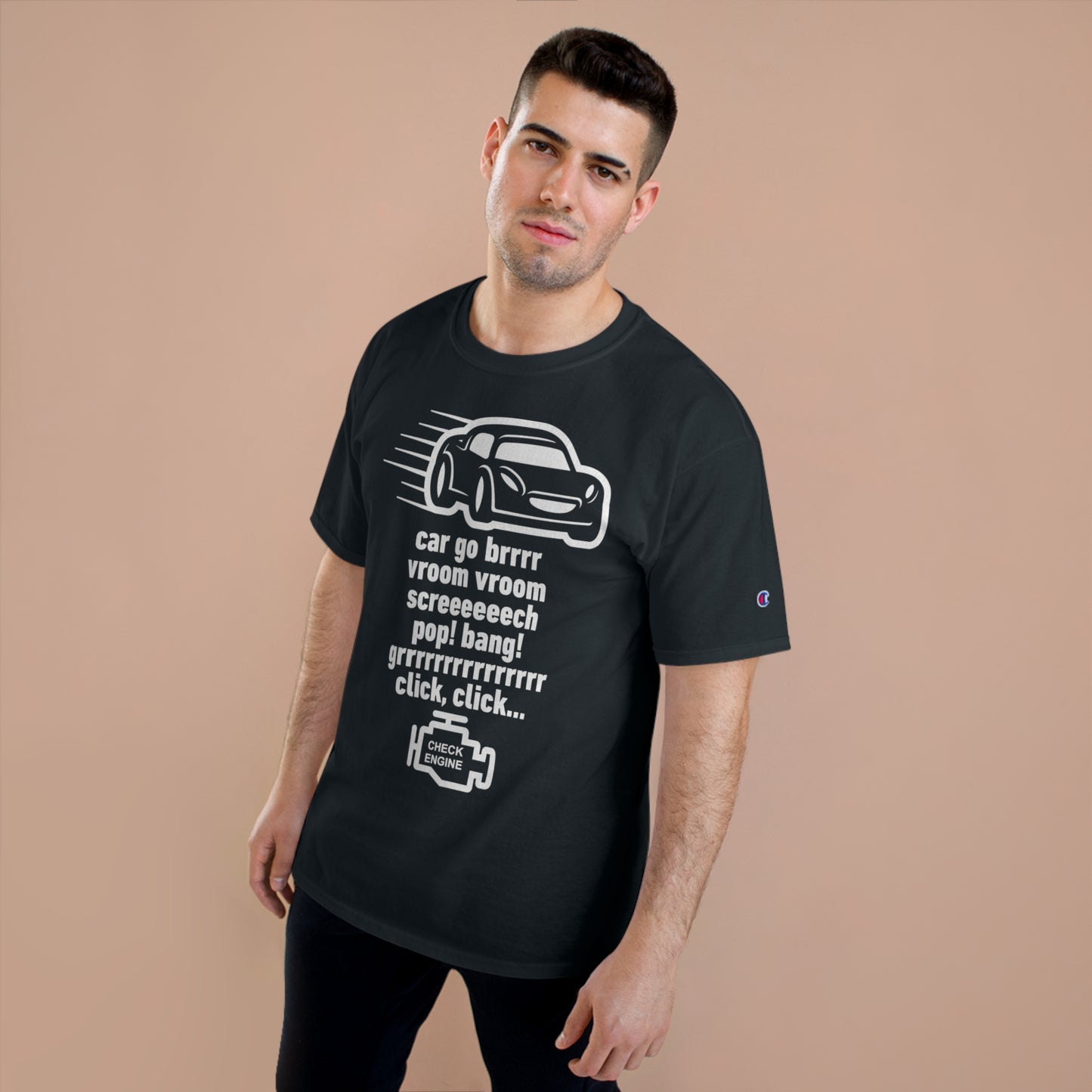 "Car Go Brrr" - Acceleramota x Champion Tee
