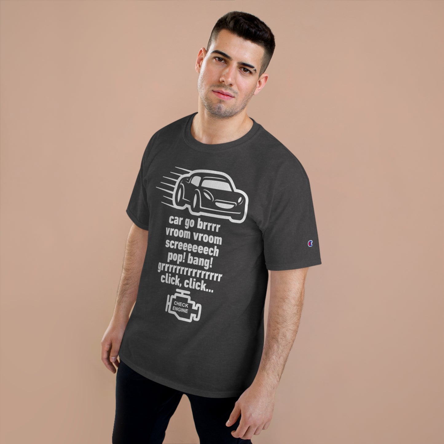 "Car Go Brrr" - Acceleramota x Champion Tee